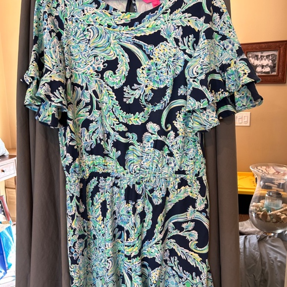 NWOT Lilly Pulitzer size Large romper - Picture 2 of 6